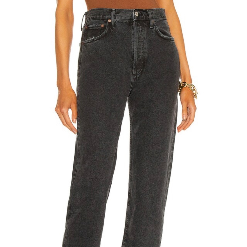 Agolde 90s Pinch Waist Charcoal
